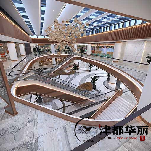 惠农火车站商业综合体设计公司,惠农办公设计装修公司_nxjdhl
