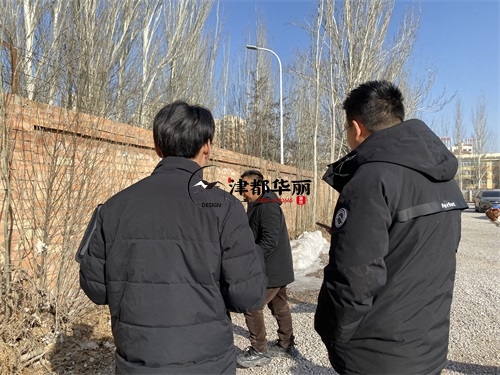 惠农装修公司|惠农某医院墙面改造设计装修现场勘察 