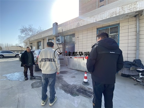 惠农装修公司推荐|惠农某医院药房扩建改造装修现场勘察 