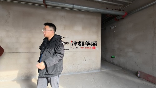 惠农臻敏酒店前期设计装修现场勘察|惠农酒店设计装修公司