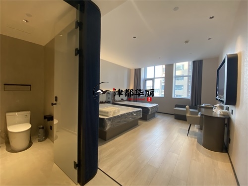 惠农轻居酒店装修设计项目|津都华丽设计