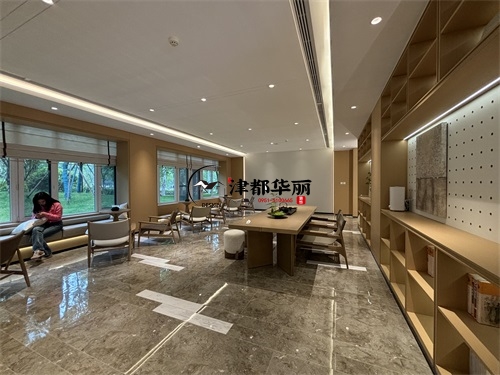 惠农售楼部展厅装修设计项目|津都华丽设计