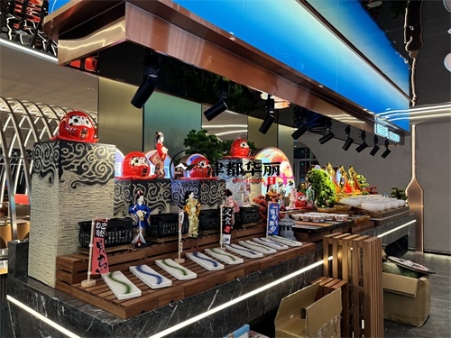 惠农自助餐厅装修设计项目|津都华丽设计