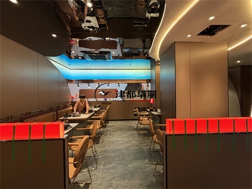 惠农自助餐厅装修设计项目|津都华丽设计