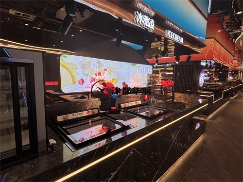 惠农自助餐厅装修设计项目|津都华丽设计