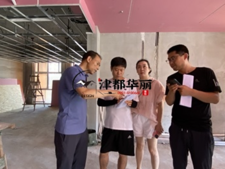 惠农装修公司|惠农天岳幼儿园装修设计前期施工交底工作