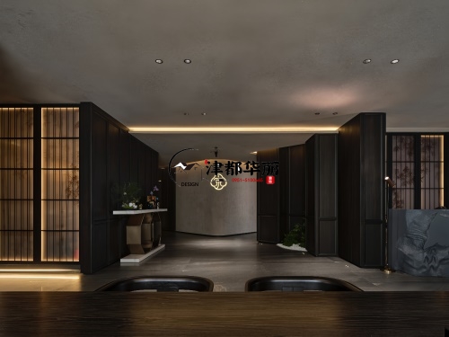 惠农家宴装修设计项目|津都华丽设计