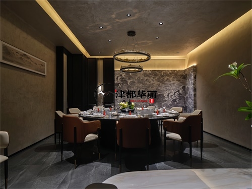 惠农家宴装修设计项目|津都华丽设计