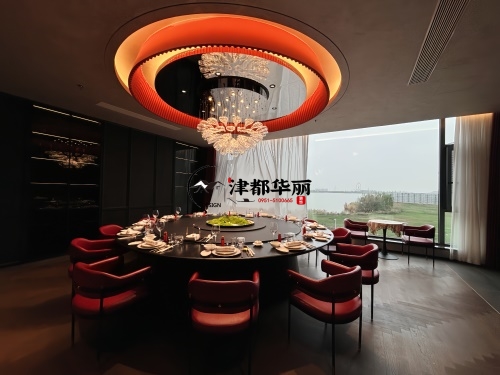 惠农家宴装修设计项目|津都华丽设计