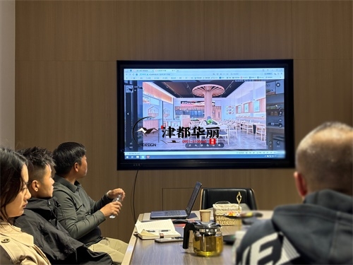惠农餐厅装修设计项目|津都华丽设计