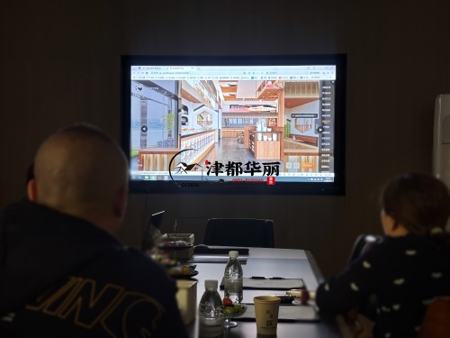 惠农餐厅装修设计项目|津都华丽设计