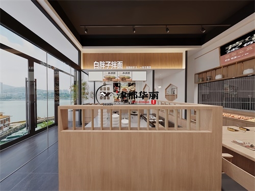 惠农餐厅装修设计项目|津都华丽设计