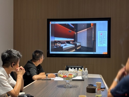 惠农足浴店装修设计项目|津都华丽设计