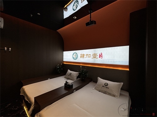 惠农足浴店装修设计项目|津都华丽设计