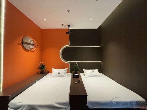 惠农足浴店装修设计项目|津都华丽设计